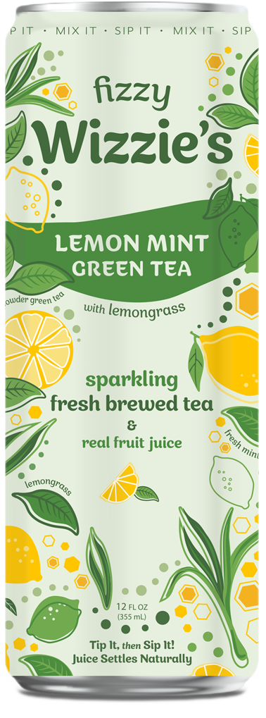 Fizzy Wizzie's Lemon Mint Green Tea